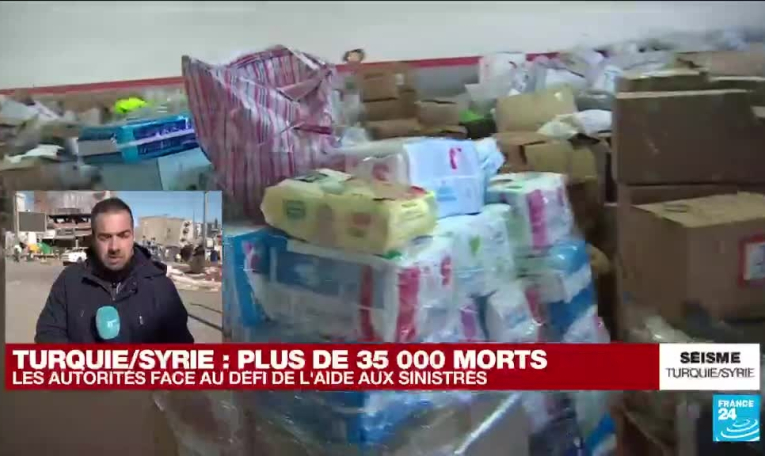 Turquie : à Adiyaman, "beaucoup d'immeubles menacent encore de s'effondrer"