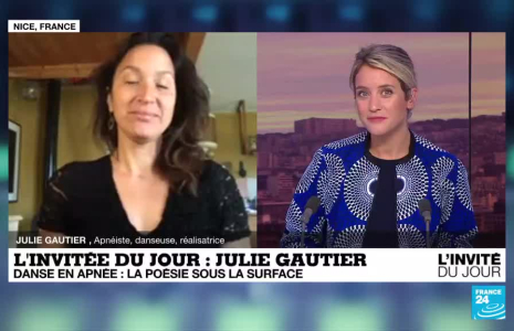 Julie Gautier, apnésite : "Il faut moins consommer la mer"