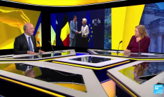 P. Moscovici : "L'UE doit aller jusqu'au bout dans sa volonté d'utiliser les avoirs russes gelés"