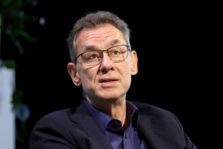 Albert Bourla, PDG de Pfizer, en mai 2024, à New York ( GETTY IMAGES NORTH AMERICA / DIA DIPASUPIL )