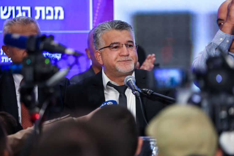 Yousef Jabareen, à Nazareth  le 27 octobre 2026, en Israël ( AFP / Ahmad GHARABLI )