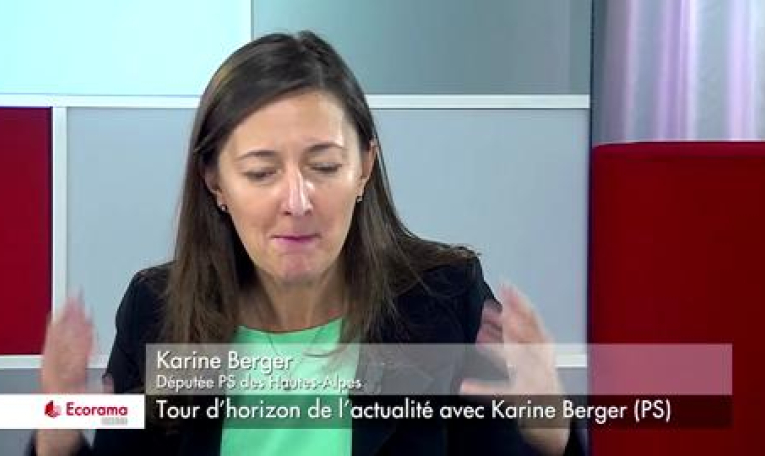 Politique d'asile : "La France est prête à mettre plus de moyens" selon Karine Berger, Députée PS des Hautes-Alpes.(VIDEO)