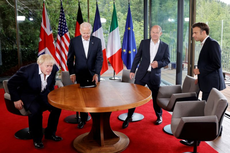 NUCLÉAIRE: DISCUSSION BIDEN-JOHNSON-MACRON-SCHOLZ SUR L'IRAN