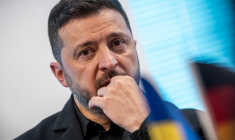 Volodymyr Zelensky à Ankara, en Turquie, le 7 juillet 2026. ( POOL / MICHAEL KAPPELER )