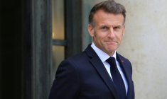 Le président Emmanuel Macron le 3 juin 2026 à l'Elysée à Paris ( AFP / Ludovic MARIN )