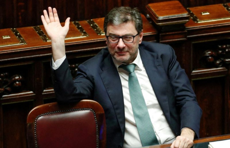 Le ministre italien de l'économie, Giancarlo Giorgetti
