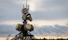 Un système de surveillance anti-drones de la société Anduril (illustration) ( AFP / SIMON WOHLFAHRT )