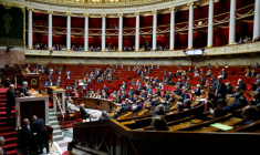 L'Assemblée nationale lors d'une session de questions au gouvernment, à Paris le 13 on novembre 2024 ( AFP / Ludovic MARIN )
