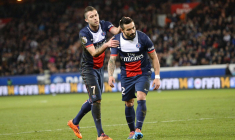 Les retrouvailles entre Ezequiel Lavezzi et Jérémy Ménez