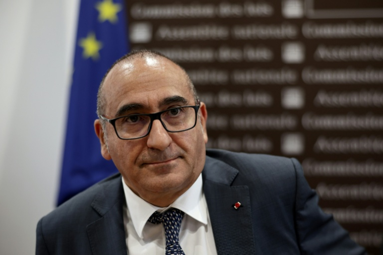 Le ministre de l'Intérieur Laurent Nuñez lors d'une audition à l'Assemblée nationale sur la gestion de l'ordre public dans le contexte du mouvement des lycéens, le 7 octobre 2026 à Paris ( AFP / SIMON WOHLFAHRT )