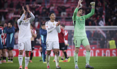 Courtois et Nadal ont affronté Bellingham et Sinner au tennis