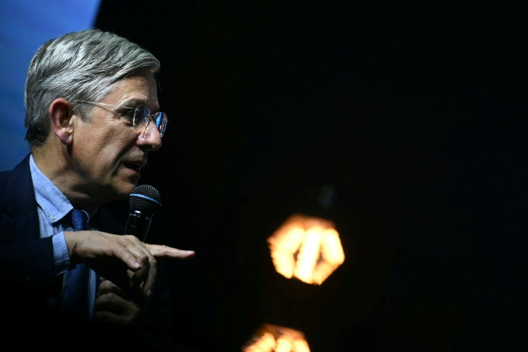 Charles de Courson, député Liot lors du "Sommet des Libertés" à la salle de concert du Casino de Paris, le 24 juin 2025 ( AFP / Julie SEBADELHA )