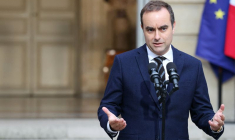 Le Premier ministre français Sébastien Lecornu à Matignon