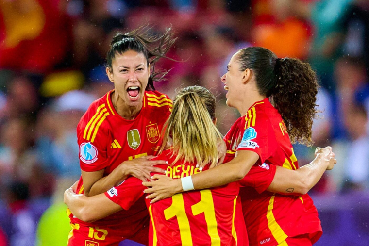 La célébration des Espagnoles fustigée par les médias allemands