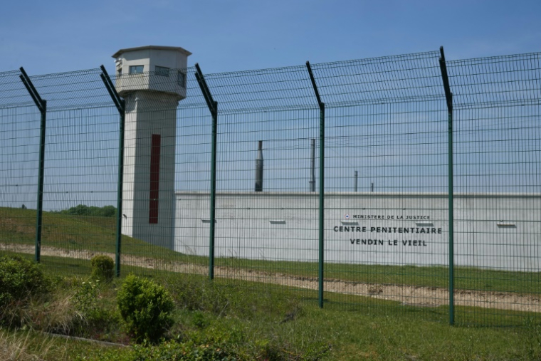 La prison de Vendin-le-Vieil (Pas-de-Calais) le 14 mai 2025 ( POOL / Michel Euler )