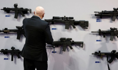 Salon de la sécurité intérieure et de la sûreté Milipol à Villepinte près de Paris