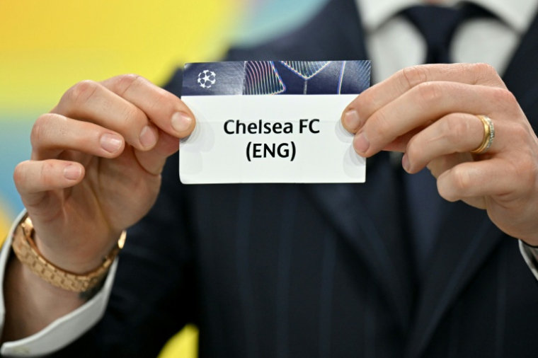 Ivan Rakitic au tirage au sort de la C1 à Nyon ( AFP / Harold CUNNINGHAM )