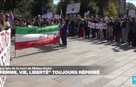 À Paris, une marche pour les femmes iraniennes