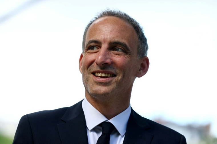 Le leader de Place publique, Raphaël Glucksmann, à Paris le 2 juin 2026 ( POOL / Sarah Meyssonnier )
