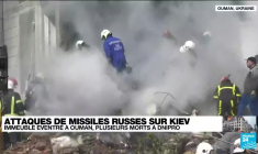 Attaques de missiles russe en Ukraine : immeuble éventré à Ouman, plusieurs mort à Dnipro