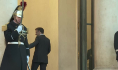 Macron accueille le président du Conseil européen