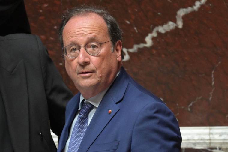Francois Hollande, à Paris, le 18 juillet 2024 ( AFP / BERTRAND GUAY )