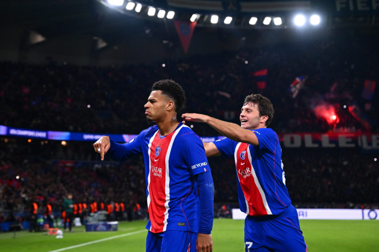 L'ouverture du score de Doué contre le Barça en vidéo