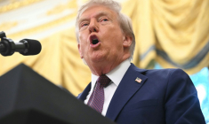 Le président américain Donald Trump lors d'un point presse à la Maison Blanche, à Washington, aux Etats-Unis, le 2 septembre 2025 ( AFP / SAUL LOEB )