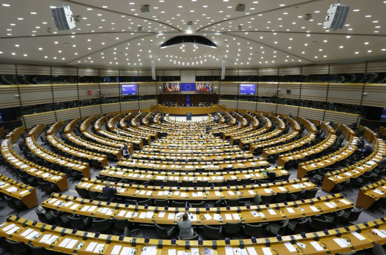Photo d'illustration de l'hemicycle du Parlement européen