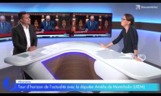 "Le gouvernement fait exactement ce qui a été annoncé pendant la campagne présidentielle !", selon Amélie de Montchalin (LREM)