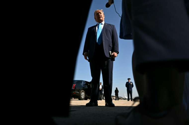 Donald Trump dans le Maryland le 20 mai 2026 ( AFP / Kent NISHIMURA )