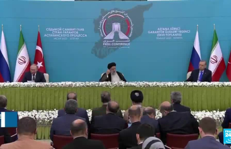 Sommet Russie-Turquie-Iran à Téhéran : les conflits en Syrie et en Ukraine au coeur des discussions