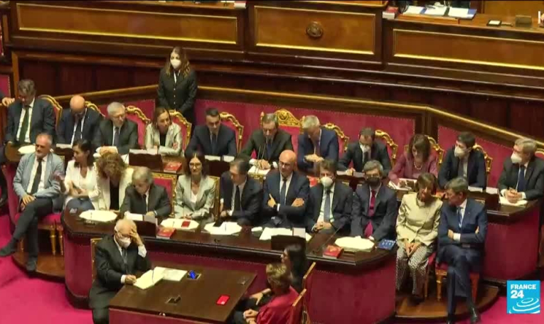 Italie : démission de Mario Draghi après l'implosion de sa coalition