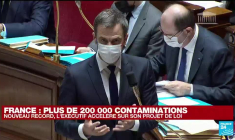 Covid-19 en France : plus de 200 000 nouveaux cas en 24h, record absolu depuis le début de la pandémie