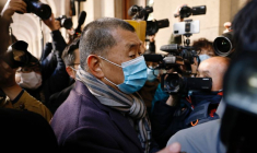 HONG KONG: LE MAGNAT DE LA PRESSE JIMMY LAI RETOURNE EN PRISON