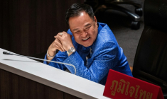 Le Premier ministre thaïlandais Anutin Charnvirakul, le 19 décembre 2026, au Parlement à Bangkok ( AFP / Chanakarn LAOSARAKHAM )