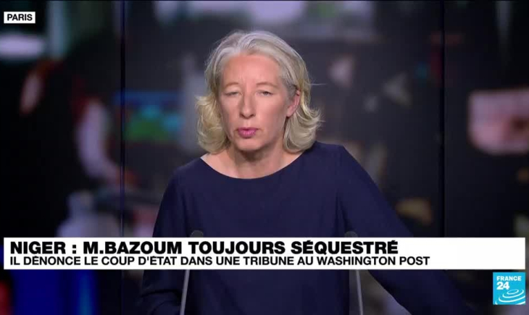 Bazoum toujours sequestré dénoncé le coup d'État au Niger dans une tribune au Washington Post