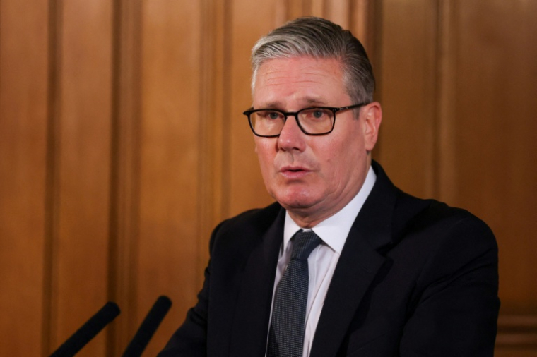 Le Premier ministre britannique Keir Starmer participe à une réunion à Downing Street, dans le centre de Londres, le 5 mai 2026 ( POOL / Hannah McKay )