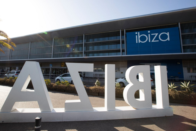 L'aéroport d'Ibiza, géré par Aena ( AFP / JAIME REINA )