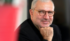 Le maire LREM de Nevers Denis Thuriot, le 28 avril 2021, à Nevers dans la Nièvre ( AFP / Thierry ZOCCOLAN )