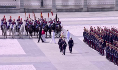 Le pape Léon XIV reçu au Palais royal de Madrid