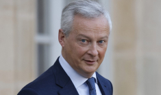 Bruno Le Maire à Paris, le 20 décembre 2023. ( AFP / LUDOVIC MARIN )