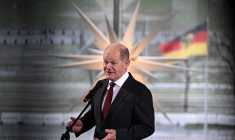 Olaf Scholz à Berlin, en Allemagne, le 11 décembre 2023. ( AFP / TOBIAS SCHWARZ )