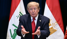 Le président américain Donald Trump au siège des Nations unies, à New York, le 22 septembre 2026 ( AFP / Brendan SMIALOWSKI )