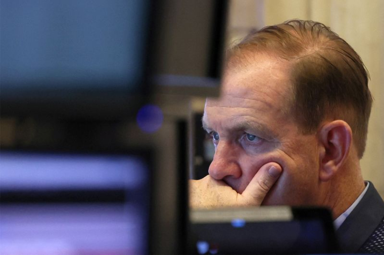 Des traders à la Bourse de New York