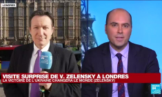 Visite de Zelensky à Londres : "Zelensky veut repousser les limites de l'aide militaire"