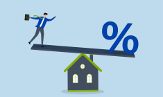 Face à l'incertitude politique, les emprunteurs s'interrogent sur l'avenir des taux d'intérêt immobiliers. (Crédits photo: ©  dwara - stock.adobe.com)