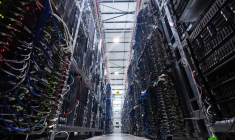 Un data center. (illustration) ( AFP / SAMEER AL-DOUMY )