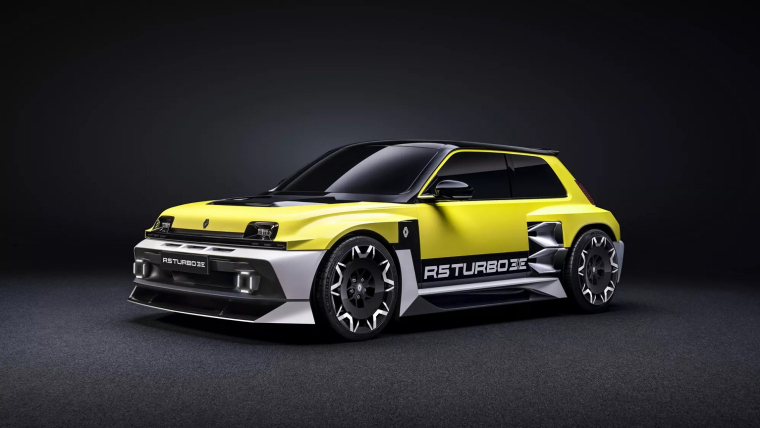 La R5 Turbo 3E est commercialisée au prix de 155 000 euros. (crédit : Renault)