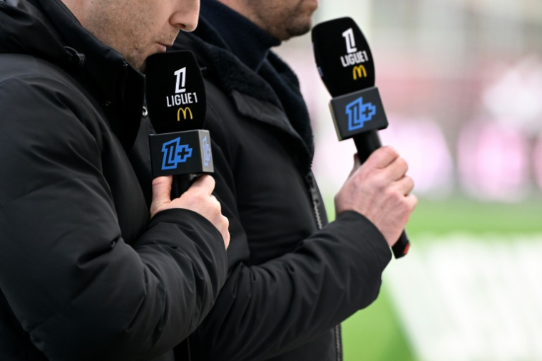 Le texte embrasse de nombreux sujets, de la popularisation des compétitions féminines à l'encadrement du métier d'agent sportif en passant par la lutte contre le piratage, en renforçant le pouvoir de l'Arcom ( AFP / Jean-Christophe VERHAEGEN )